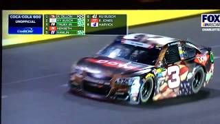 2017 Coca-Cola 600 Final Laps (Commentary)