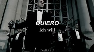 Rammstein - Ich will (Sub español - Lyrics)
