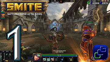 SMITE PC Walkthrough - Gameplay Part 1 - Training: Joust 3v3 Practice