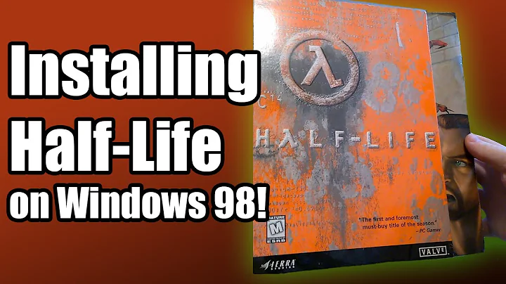 Installing Half Life on Windows 98se... for science! - Nickology