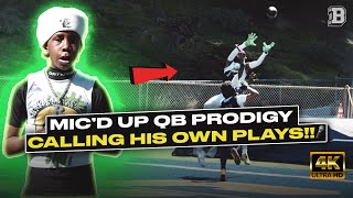 12-Year-Old QB King is a FUTURE STAR! Mic’d Up & Throwing Dots!🎤🔥