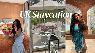 UK STAYCATION, 1HOUR AWAY FROM LONDON/ NIRVANA SPA WOKINGHAM + WESTCOURT HOTEL. FULL EXPERIENCE.