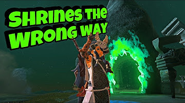 Beating Shrines the Wrong Way in TotK and Shenanigans