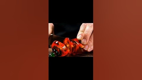 ASMR satisfying glass fruits slices #trending #youtubeshorts #ytshorts  #viralvideo #aivideo  #art