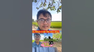 bán đất ngop 16700m2 thực tế 23000m2 3 mặt tiền view sông mà giá rẻ tuột quần