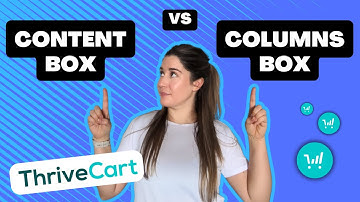 Content Boxes, Columns + Background Images ThriveCart Tutorial