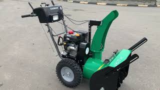 Самый железный снегоуборщик Caiman Valto 24