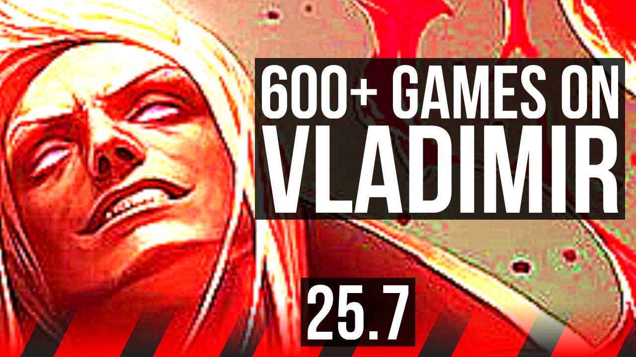 VLADIMIR vs NASUS (TOP) | 600+ games | EUW Grandmaster | 25.7