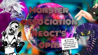 Monster Association React's Opm {Manga}+{Edits}+{Amv} #Opm #Saitama #Gacahclub #Cosmic #Monster