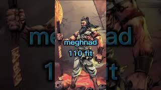 worlds most tallest man 🌏🌎🌍lord hanuman height ⚡️🙏🏻🚩🚩bajrangbali vs mahabharat and ramayn characters screenshot 3