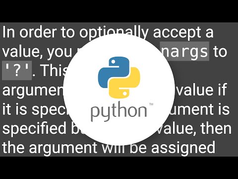 Is there a way to create argument in python's argparse that returns true in case no values given