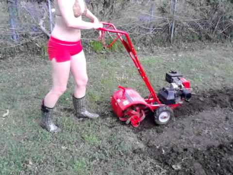 Garden Bikini Babe - YouTube