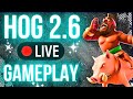 2.6 Hog LIVE Pushing :)