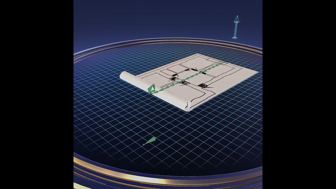 3d apartment rigging