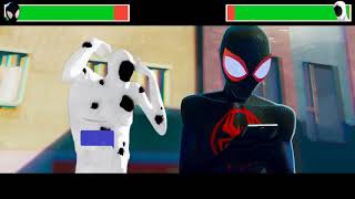 Miles Morales vs. The Spot / With Life Bars / First Battle /