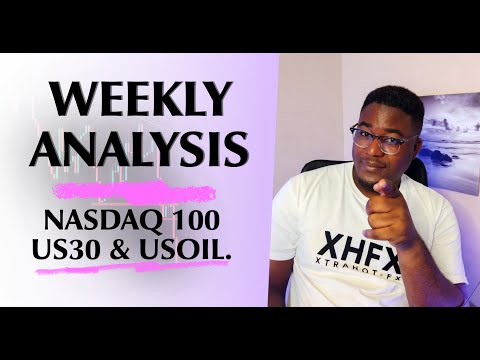 Forex Weekly Analysis | NASDAQ 100, US30, BITCOIN, DAX40 & USOIL.