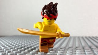Kai suits up - LEGO Ninjago