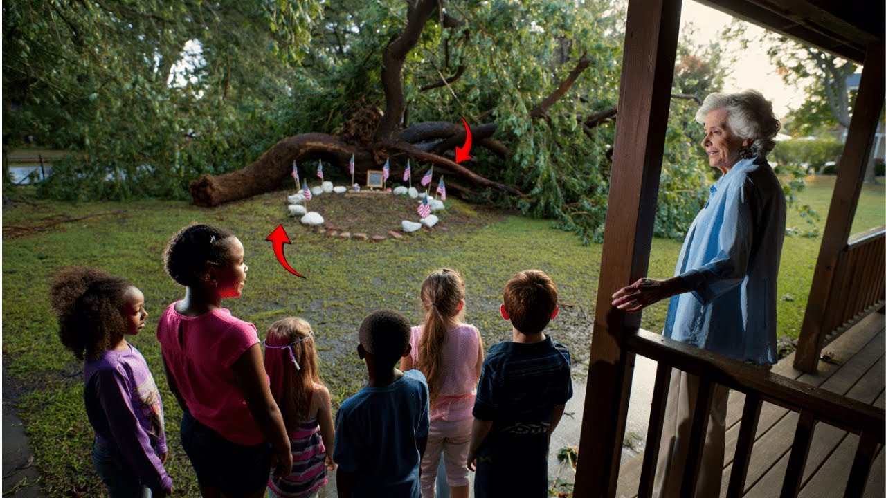 A Storm Unveiled the Truth: The Secret Garden That Changed a Neighborhood