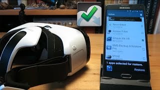 Samsung Gear VR games position save and restore with Helium (non root) screenshot 2