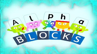 Alphablocks intro but monsters