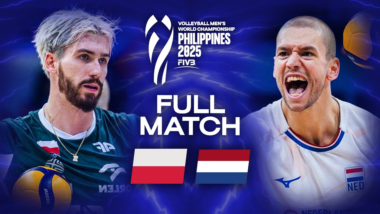 Poland 🇵🇱 vs. Netherlands 🇳🇱 | Full Match | World Championship 2025 - Men