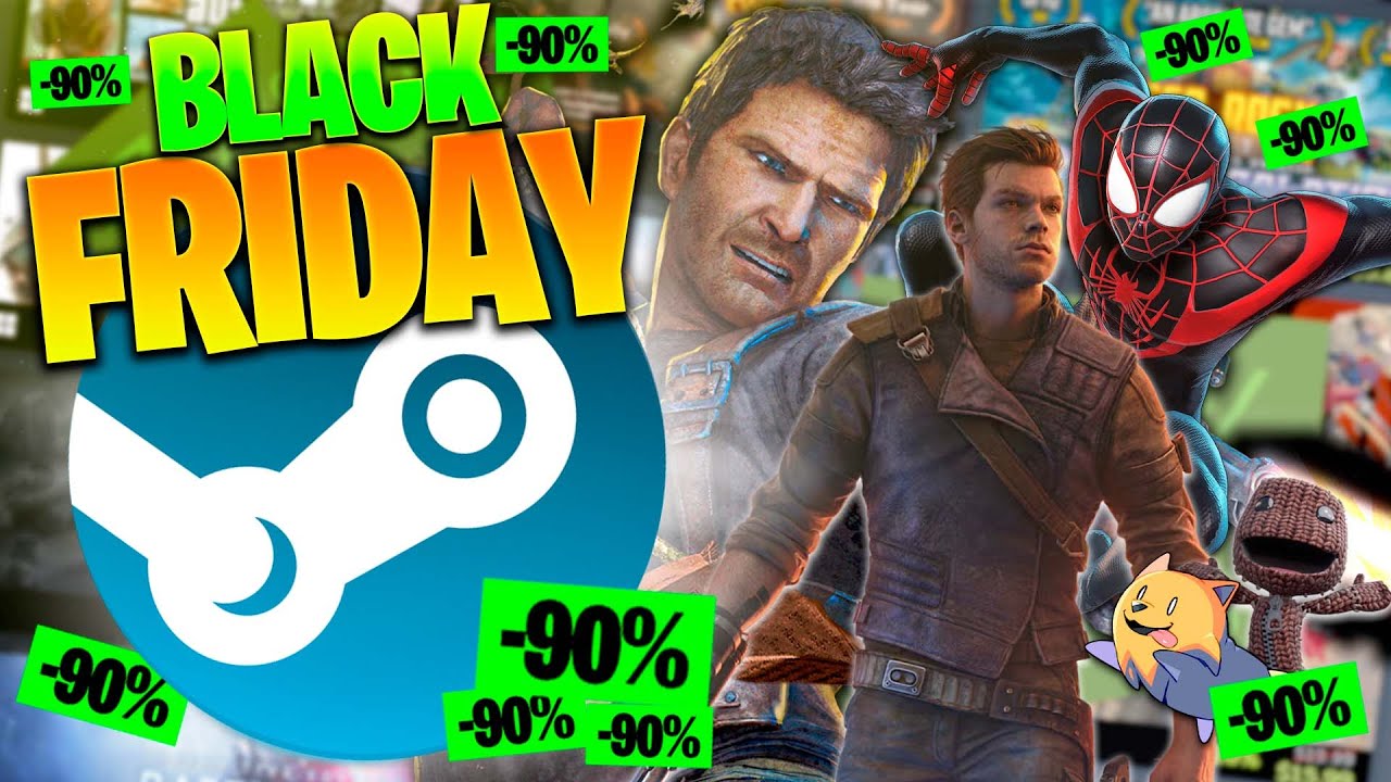 ¡CORRE! GRANDES OFERTAS en STEAM por BLACK FRIDAY 🤑 OFERTAS de LOCURA 💰