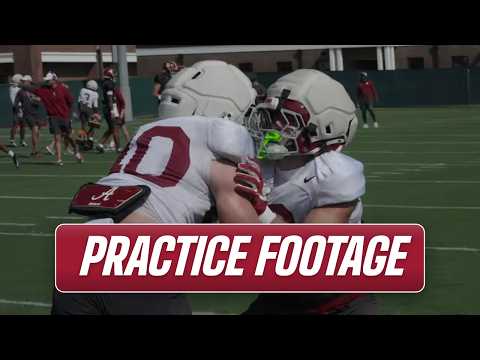 Highlights from Crimson Tide's first practice of Kentucky game week | Alabama Football