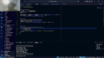 Live Coding Pemrograman Mobile 5if3 - UTS
