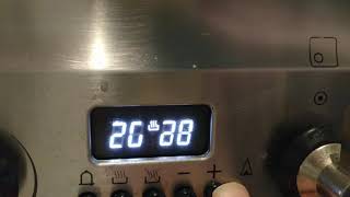 Smeg oven how to set the time