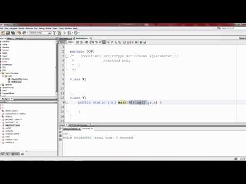 JAVA (OOP) 3: การสร้างและใช้งาน Method