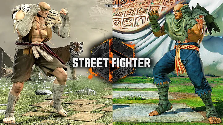 SAGAT Gameplay Comparison (SF4 - SF5 - SF6)