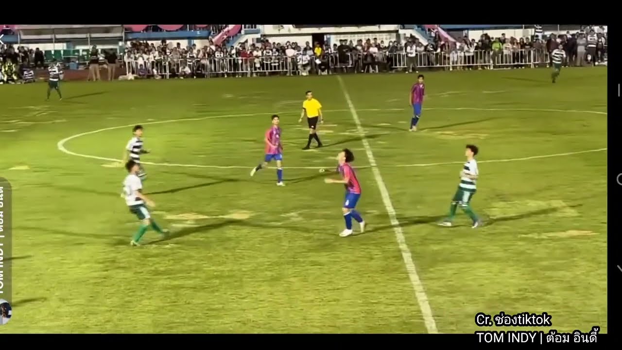 การแข่งขันฟุตบอล ทีมหมอนทองวิทยา Vs ท่าทรายแชมป์เปี้ยนชิพ ศรีนครินทร์ | ครึ่งหลัง