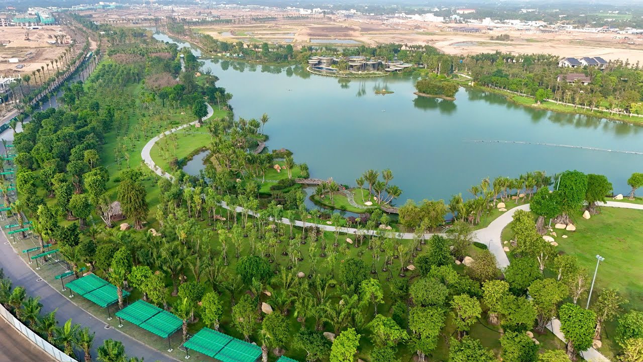 Toàn cảnh khu đô thị Eco Retreat cực đẹp ở Bến Lức ngày 17/01/2026.