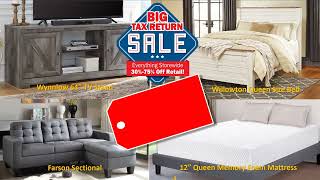 Big Tax Return Sale @ Mattress and Furniture Super Center