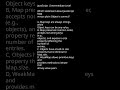 JavaScript Map vs Plain Objects #javascripttutorial #programmingtips #debugginghelp