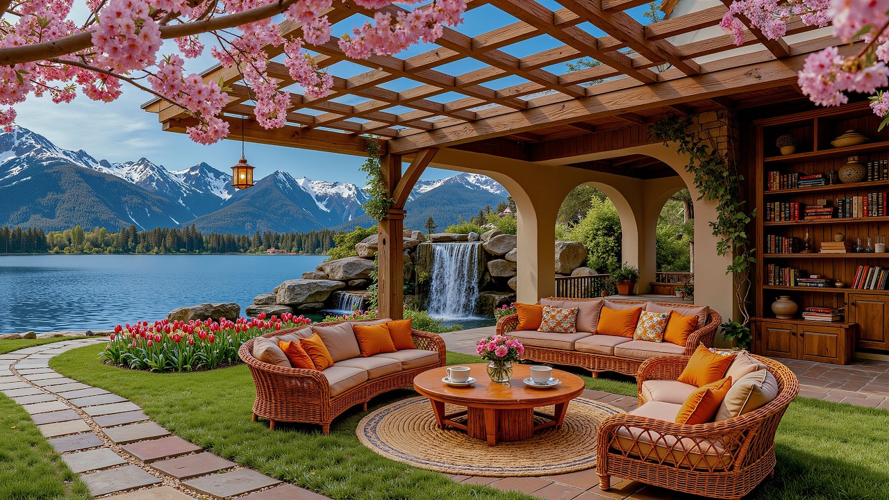 Умиротворяющий весенний утренний джаз 🌸 Нежные джазовые мелодии, создающие уютную атмосферу