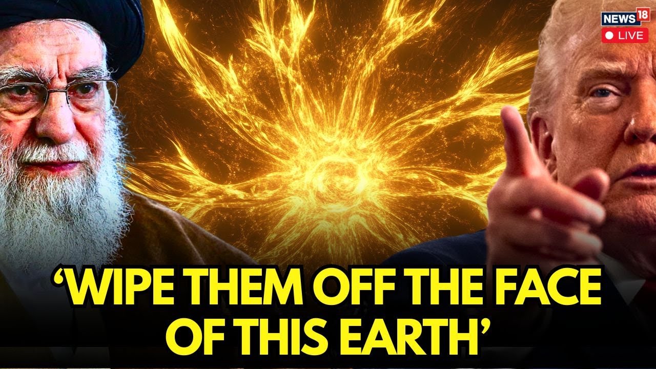 LIVE | "Wipe Them Off The Earth": Trump Issues ULTIMATE Warning To Iran Over Assassination Threats