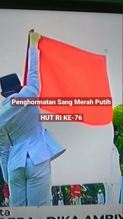 Penghormatan Sang Merah Putih #Shorts