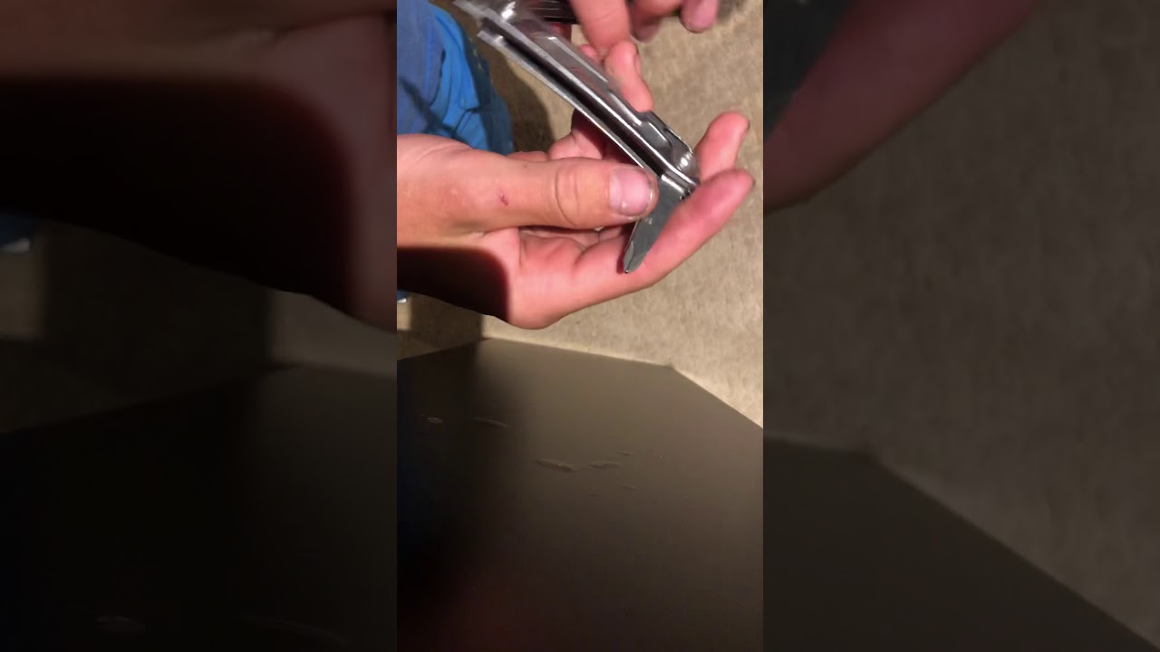 LEATHERMAN - Rev Pocket Size Multitool with Package Opener and Screwdrivers, Stainless Steel