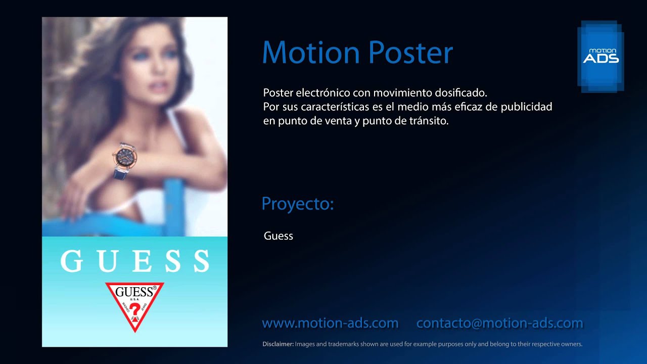 Guessing Motion Guess Motion Poster by Motion ADS - YouTube