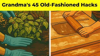 Grandma's 45 Old-Fashioned Hacks You Didn't Know Still Work Today!