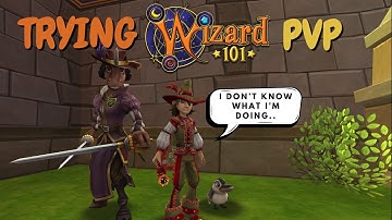 OLD WIZARD101 PLAYER TRIES PVP