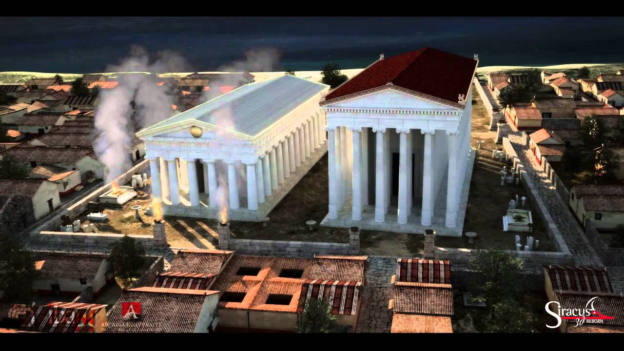 Αποτέλεσμα εικόνας για antica Siracusa: la ricostruzione 3D Cnr