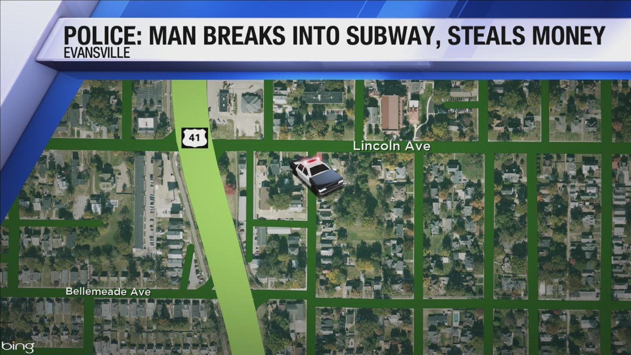 Evansville Police investigate burglary at Subway YouTube