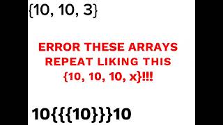 Beaf Ban Notation Increasing To Nested Arrays
