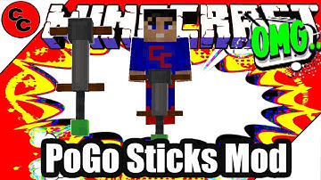 Minecraft Mods: " PoGo Sticks Mod 1.12.2 "