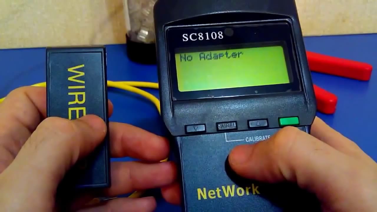 Тестер сети RJ45 SC8108 с поиском обрыва кабеля