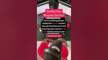 Manychat 101 🤑 How Much Does It Really Cost