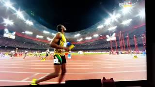 Jamaica and Bolt wins 4X100m relay Gold 2015 IAAF