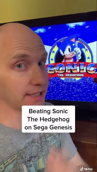 Beating Sonic The Hedgehog on Sega Genesis